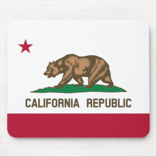 California Cali Republic Bear Flag, US-Staaten Mou Mousepad