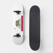 California Cali Republic Bear Flag, US Staaten Ska Skateboard (Vorderseite)