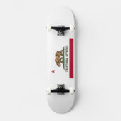 California Cali Republic Bear Flag, US Staaten Ska Skateboard (Vorderseite)