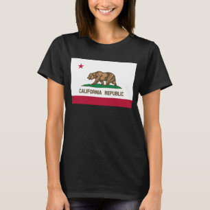 California Cali Republic Bear Flag, US-Staaten T-S T-Shirt