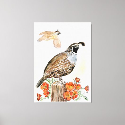 California Canvas Print Leinwanddruck (Vorderseite)