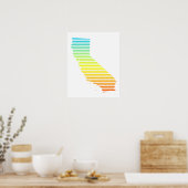 California chill fade poster (Küche)