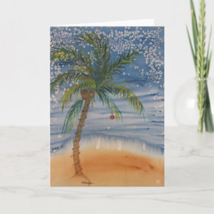 California Christmas Grußkarte Feiertagskarte