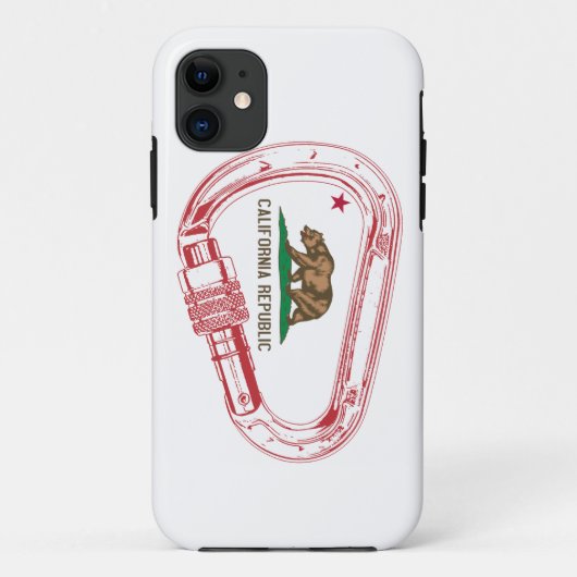 California Climbing Carabiner Case-Mate iPhone Hülle (Rückseite)