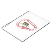 California Climbing Carabiner Notizblock (Linke Seite)