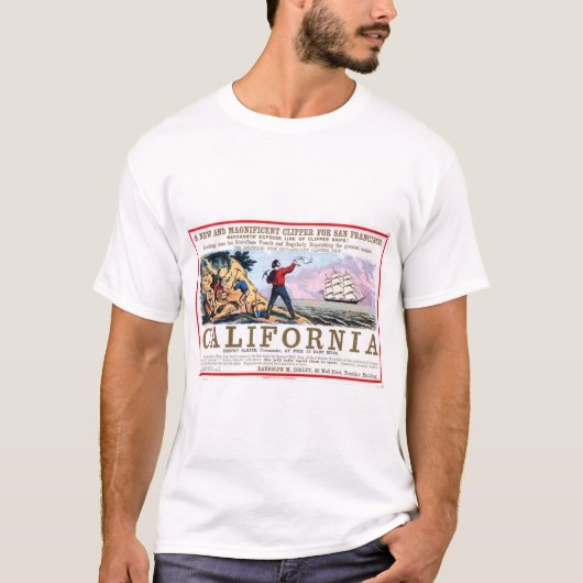California Clipper Sailing T-Shirt (Vorderseite)