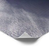 California Cloudfree Satellite Poster (Ecke)