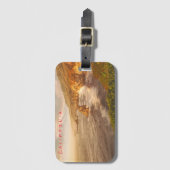 California Coast at Sunset Gepäckanhänger (Vorderseite Vertikal)