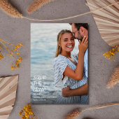 California Coast Beach Hochzeit Save the Date