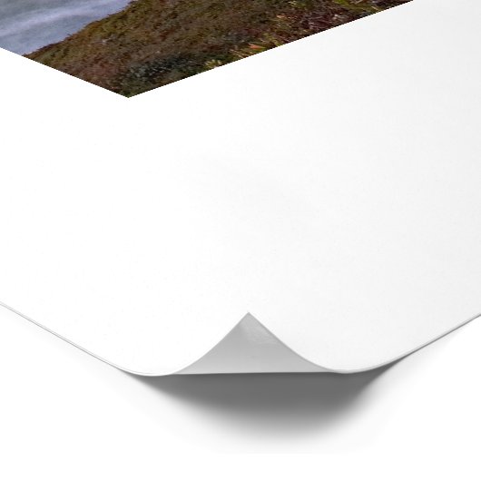 California Coast Oberhalb Pacifica Poster (Ecke)