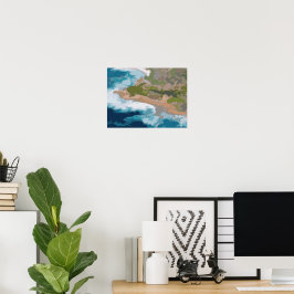 California Coast Painting Poster