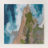 California Coast Painting Puzzle (Horizontal)