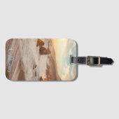 California Coast Scenery View Gepäckanhänger (Vorderseite (Horizontal))