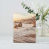 California Coast Scenery View Postkarte (Stehend Vorderseite)