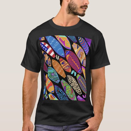 California Coast Surfboards  T-Shirt (Vorderseite)