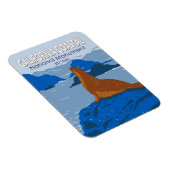 California Coastal National Monument Harbor Siegel Magnet (Rechte Seite)