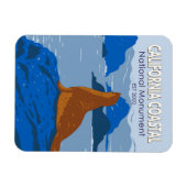 California Coastal National Monument Harbor Siegel Magnet (Horizontal)