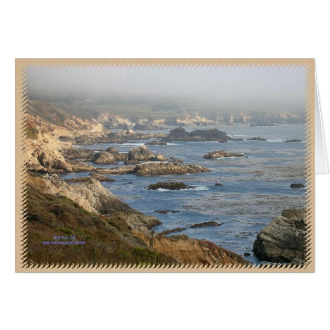 California Coastline Card Series (7) (Vorderseite (Horizontal))