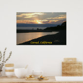 California Coastline - Carmel - Poster (Küche)