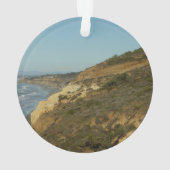 California Coastline Landschaftliche Reiselandscha Ornament (Rückseite)