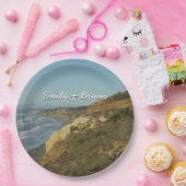 California Coastline Landschaftliche Reiselandscha Pappteller (Party)