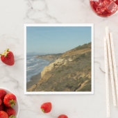 California Coastline Landschaftliche Reiselandscha Serviette (Beispiel)