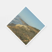 California Coastline Landschaftliche Reiselandscha Serviette (Ecke)