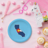 California Colorado-Flaggen-Teller Pappteller (Party)