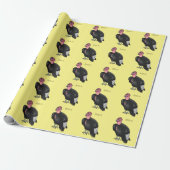 California condor bird Cartoon Geschenkpapier (Ungerollt)