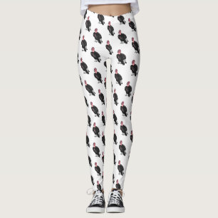 California condor bird Cartoon Leggings