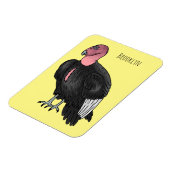 California condor bird Cartoon Magnet (Linke Seite)
