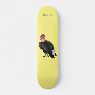 California condor bird Cartoon Skateboard
