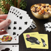 California condor bird Cartoon Spielkarten (In Situ)