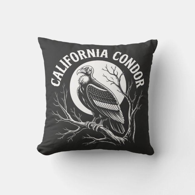 California condor for men and women  kissen (Vorderseite)
