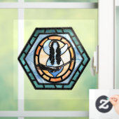 California Condor Goddess Window Fensteraufkleber (Zuhause)