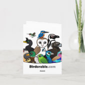 California Condor Halloween Karte (Rückseite)