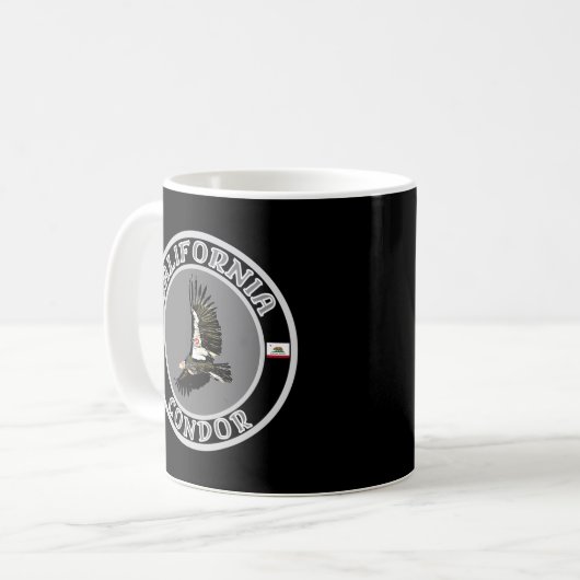 California Condor Kaffeetasse (Vorderseite Links)