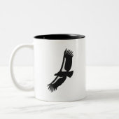 California Condor-Tasse Zweifarbige Tasse (Links)
