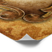 California Country Music Fan Wall Poster (Ecke)