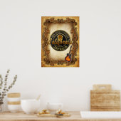 California Country Music Fan Wall Poster (Küche)