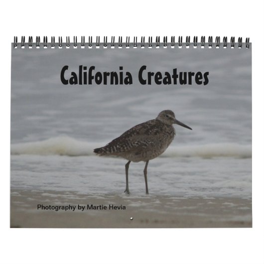 California Creatures Calendar (September-August) Kalender (Titelbild)