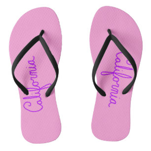 California Cursive Flip Flops Badesandalen