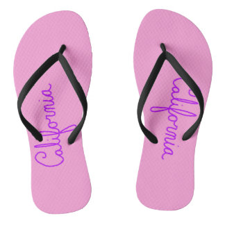 California Cursive Flip Flops Badesandalen