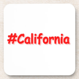 "#California " Cute Design. Buy Now Getränkeuntersetzer