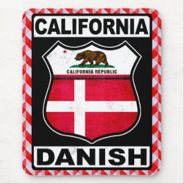 California Danish American Mousemat Mousepad