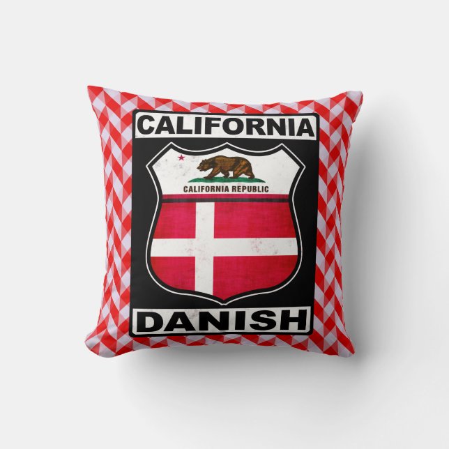 California Danish American Pillows Kissen (Vorderseite)