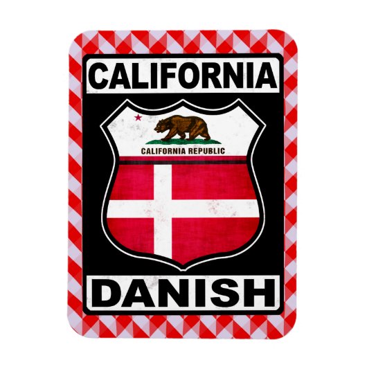 California Danish Magnet (Vertikal)