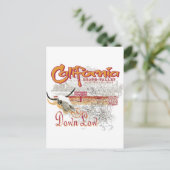 California Death Valley Postkarte (Stehend Vorderseite)