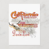 California Death Valley Postkarte (Vorderseite)