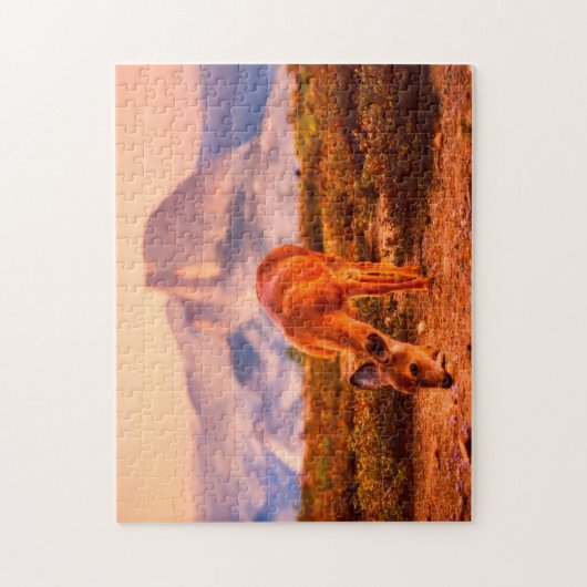 California Deer. Puzzle (Vertikal)